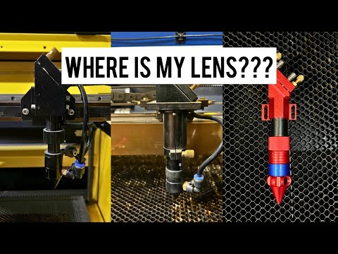 Видео: Где находится линза в моём лазере OMTech? Замена и чистка линз