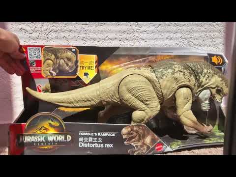 Видео: Обзор на Дистортус-рекса #mattel #drex #Jurassicworld #jurassicpark 