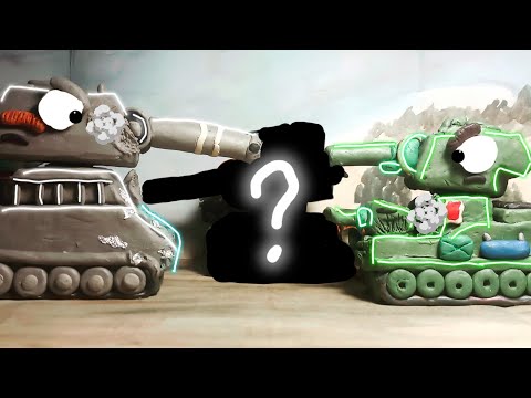 Видео: RATTE vs СМК — мультики про танки из пластилина.