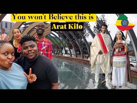 Видео: Вы не поверите, это Аддис-Абеба, Эфиопия. 🇪🇹 Прогулка по Арат-Кило