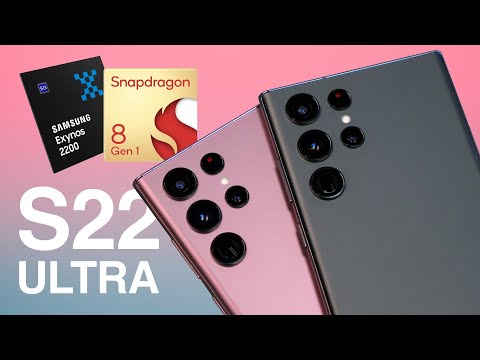 Видео: Snapdragon УНИЖЕН? Samsung Galaxy S22 Ultra на Exynos 2200 vs Snapdragon 8 Gen 1 / ОБЗОР / СРАВНЕНИЕ