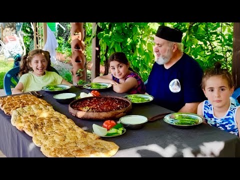 Видео: Королевский ужин👑  Простая и вкусная еда😋 Азербайджанская деревенская кухня