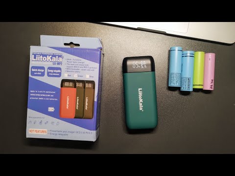Видео: LiitoKala Lii MP2 повербанк + зарядний пристрій для LiIon акумуляторів