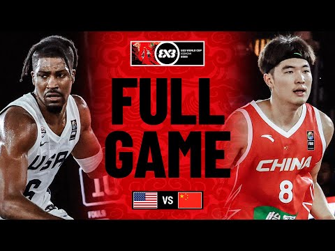 Видео: США 🇺🇸 против Китая 🇨🇳 | Мужчины | Полный список | Чемпионат мира по баскетболу 3x3 среди юношей ...