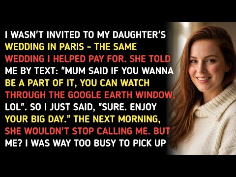 Видео: МЕНЯ НЕ ПРИГЛАСИЛИ НА СВАДЬБУ ДОЧЕРИ В ПАРИЖЕ — ТУ САМУЮ СВАДЬБУ, КОТОРУЮ Я ПОМОГ ОПЛАТИТЬ. ОНА С...