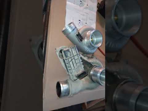 Видео: Электро турбина 0.2bar с Aliexpress. Турбо за час. Mazda 3 bk 2.0  турбро.Турбо по новому.