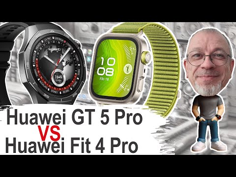 Видео: Когда две легенды встречаются Huawei GT 5 Pro против Huawei Watch Fit 4 Pro