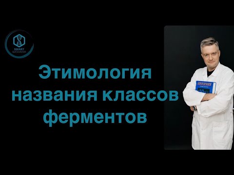 Видео: Этимология названия классов ферментов.