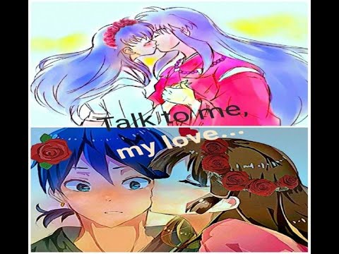 Видео: Инуяша/Кагоме, Санго/Мироку - Поговори со мной.