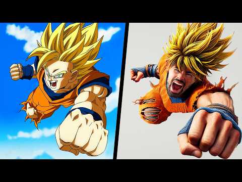 Видео: Пробую трюки из Dragon Ball Super В РЕАЛЬНОЙ ЖИЗНИ!!
