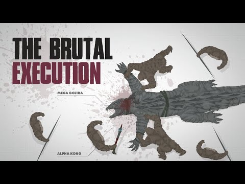 Видео: Этот Годзилла был жестоко КАЗНЕН... вот как
