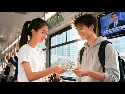 Видео: Девушка одолжила деньги бедному в автобусе, не зная, что он — генеральный директор!