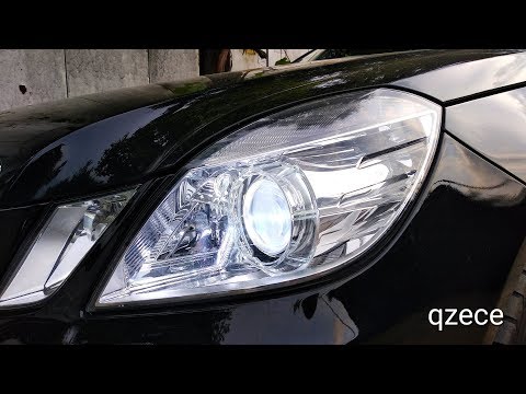 Видео: Как за 40€ поменять весь головной свет на Mercedes E class | w212 | qzece