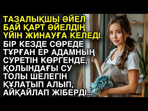 Видео: Ешкім естімеген әңгіме. ТАЗАЛЫҚШЫ ӘЙЕЛ БАЙ ҚАРТ ӘЙЕЛДІҢ ҮЙІН ЖИНАУҒА КЕЛЕДІ. БІР КЕЗДЕ СӨРЕДЕ...