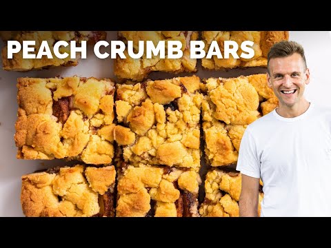 Видео: Батончики с персиковой крошкой