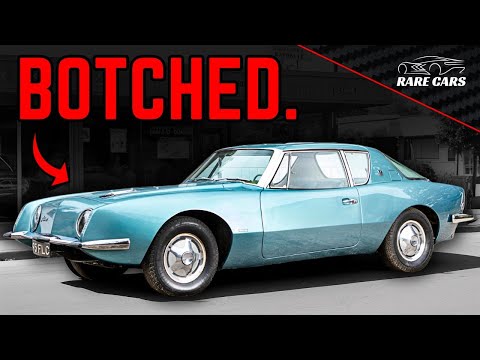Видео: Это редкое купе с наддувом V8 было почти великолепным — Studebaker Avanti