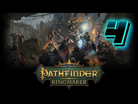 Видео: Первое прохождение Pathfinder Kingmaker! Часть 4! Торговый пост Олега и Новый Уровень!