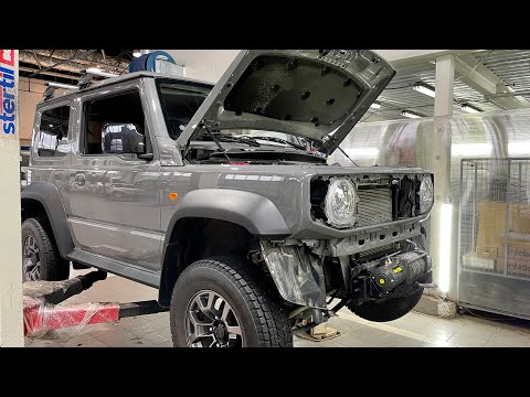 Видео: Установка лебёдки на Suzuki Jimny ( подробное видео)