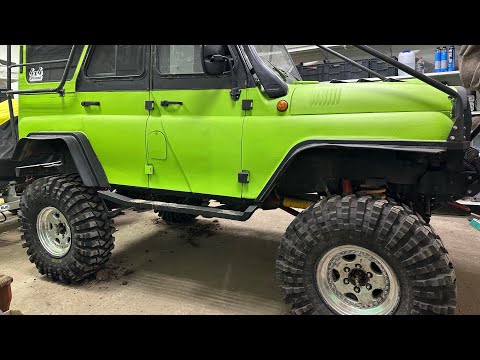 Видео: Сборка новых колес MAXXIS MUD TREPADOR М9060 38.5X12.5-16LT 128K УАЗ Халк