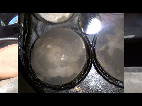 Видео: Как умирает 1ZZ-FE. Характерный износ двигателя. Видеоэндоскопия.