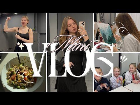 Видео: VLOG: мой рабочий день/спортзал/школа