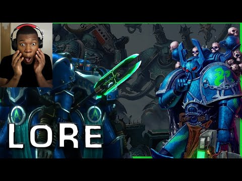 Видео: Альфарий Омегон и Альфа-Легион: ОБЪЯСНЕНИЕ от австралийца | Реакция на историю Warhammer 40k