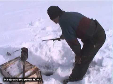 Видео: Апрельская рыбалка в районе Буркандьи - Колыма