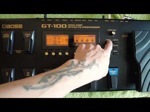 Видео: BOSS GT-100 назначение эффектов на педалборд #обзор #bossgt100