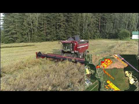 Видео: Новый Суперкомбайн Палессе GS2124 с системами автовождения и точного земледелия