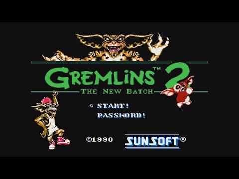 Видео: Gremlins 2: The New Batch Прохождение (NES)