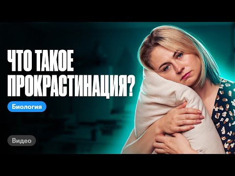 Видео: Прокрастинация. Что это такое и как с этим справиться? | ЕГЭ по биологии | Ксения Напольская