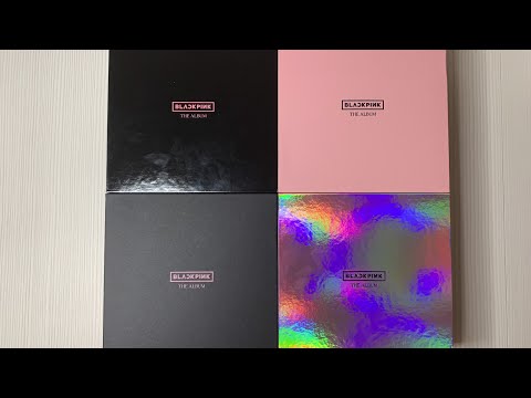 Видео: Распаковка альбома BLACKPINK / Unboxing album BLACKPINK 1st Full Album (The Album)(1, 2, 3 & 4 ver.)