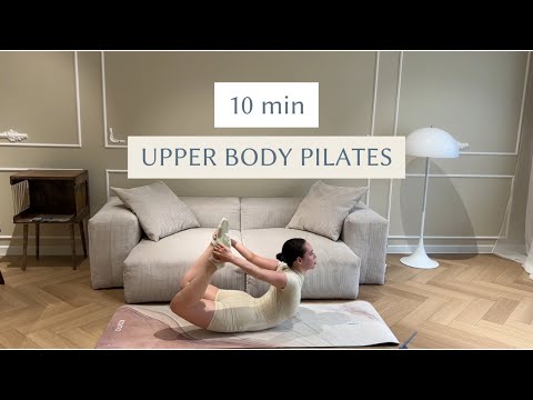 Видео: 10 min Mat Pilates| Upper Body/arms&back Pilates// Пилатес для подтянутых рук и здоровой осанки