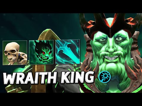 Видео: Ходячие Мертвецы! Армия Скелетов На WRAITH KING / World of Dota