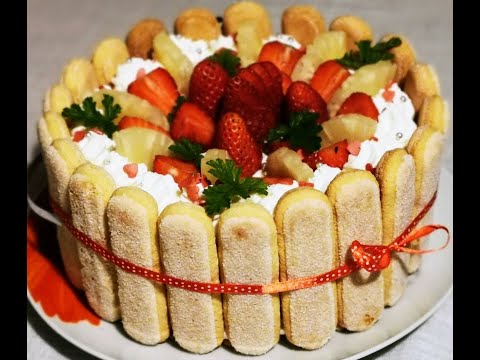 Видео: Торта с ягоди и ананас ( рецепта без печене).Настроение и цвят на трапезата. Италианска кухня.