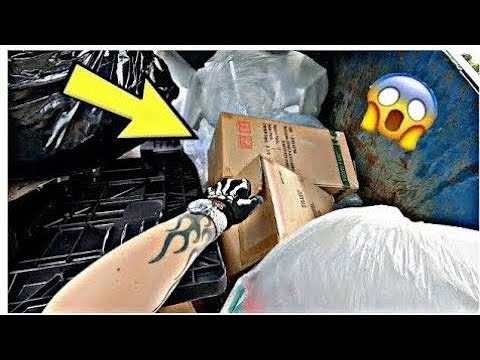 Видео: Я никогда не набираю очки, ныряя в мусорный бак, но когда мне это удается... Боже мой!!