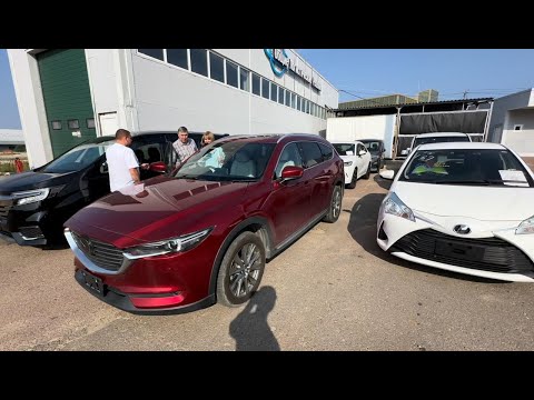 Видео: Авто заказ с аукционов Японии MAZDA CX-8 CX-30 TOYOTA RAIZE VITZ HONDA STEP WAGON в Москве под ключ