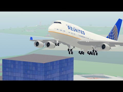 Видео: Если вы приземлитесь, локация станет ещё более странной (Roblox)