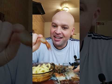Видео: ОБЖОР рис и сосиска / мукбанг вяленая рыбка