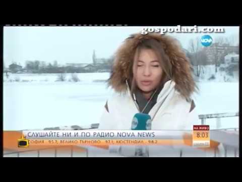 Видео: Зимата хапе репортери и синоптици