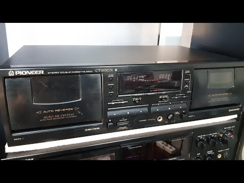 Видео: Pioneer CT-W503R профілактика