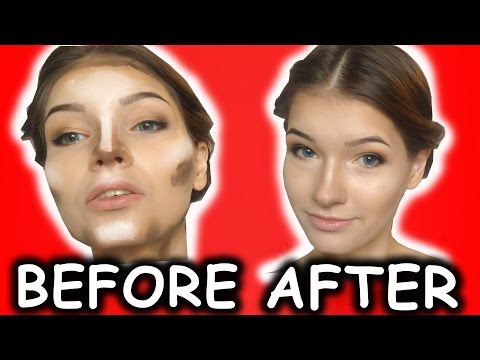 Видео: Контурирование лица. Коррекция, скульптурирование лица 2. Контуринг.  Татьяна Владимирова