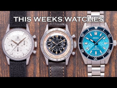 Видео: Часы этой недели — Gallet Flying Officer Truman, Omega 321, Seiko и другие [EP235]