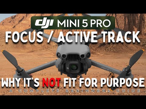 Видео: Учебное пособие по фокус-трекингу или активному трекингу для DJI Mini 5 Pro. Для начинающих и для...