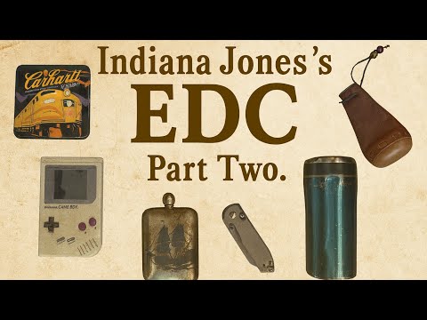 Видео: EDC в стиле Индианы Джонса. Часть вторая. Indiana Jones style EDC. Part Two.