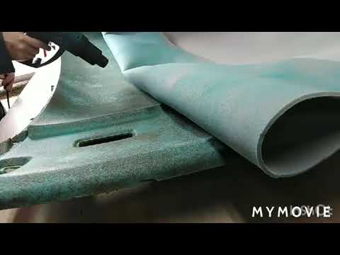 Видео: Перетяжка потолка Audi С5