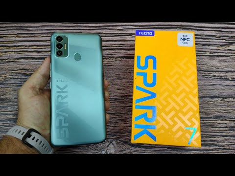 Видео: TECNO Spark 7 4/64Gb NFC Распаковка и Первое Знакомство