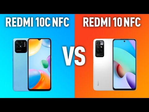 Видео: Xiaomi Redmi 10C NFC vs  Redmi 10 NFC. БОЛЬШОЕ СРАВНЕНИЕ САМЫХ ДОСТУПНЫХ БЮДЖЕТНИКОВ