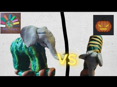 Видео: Лирили ларила из пластилина коллаб с каналом https://www.youtube.com/@pump-d3d #брейнрот #пластилин 