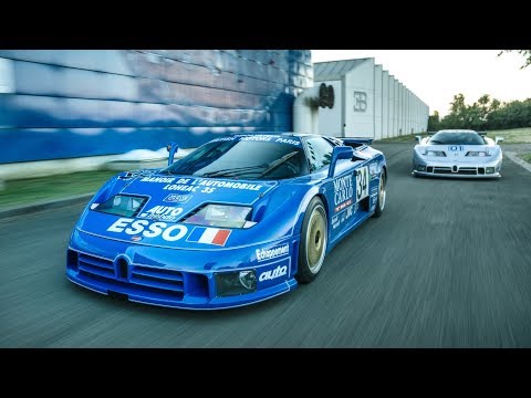 Видео: Bugatti Corse Special - Единственные два гоночных автомобиля EB110 (Ле-Ман и IMSA) - Davide Cironi